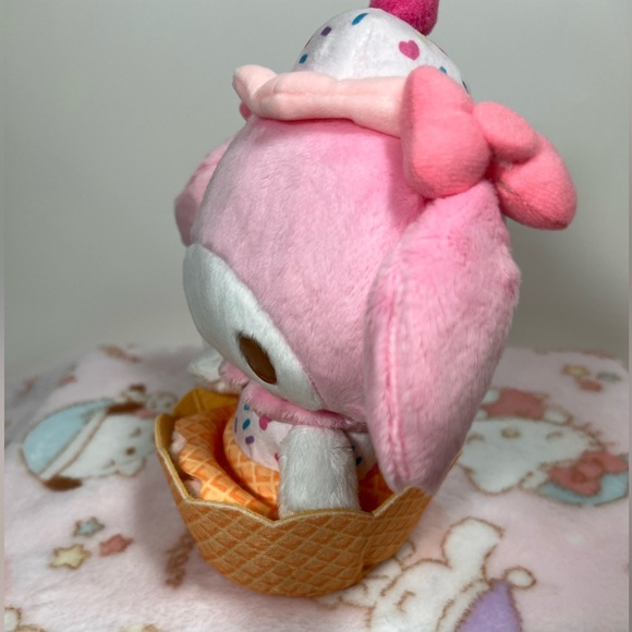 My Melody Ice Cream Parlor Sundae Plush - Sanrio -Full Size- Stuffed Plushie NWT - Picture 7 of 7